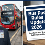UK Bus Pass Rules Change from 16 April 2026 – Full Details