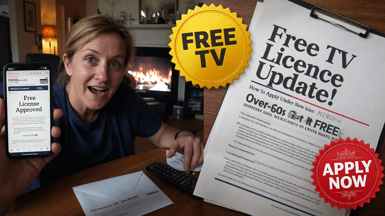 UK Govt Confirms Free TV Licence for Over-60s – How to Apply Under New Rules